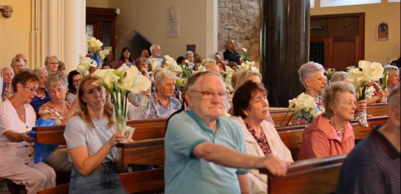 Large turnout for first Mass at Clonmel's reopened Friary Church 