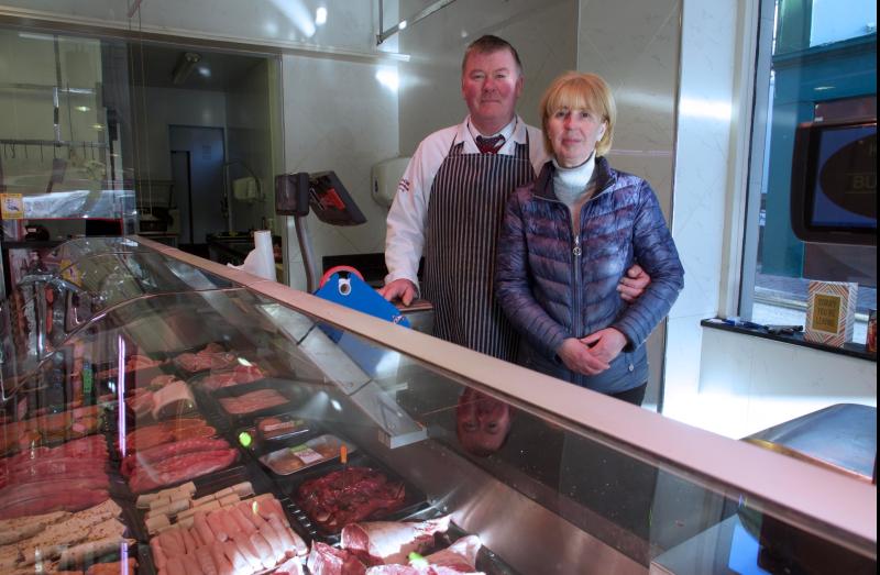 End of an era for Carrick-on-Suir's Main Street as third generation butcher and his wife retire