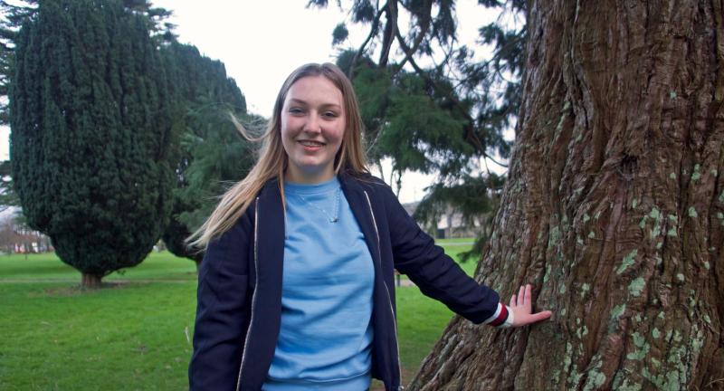 Young Ambassador Kendra leads Carrick-on-Suir sensory garden project