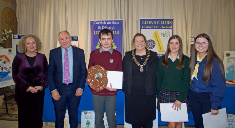Carrick-on-Suir Lions Club's Young Ambassador contest winner to compete in national final 
