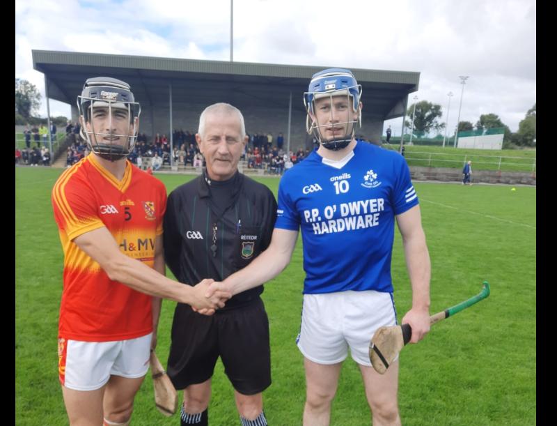 Captains and referee