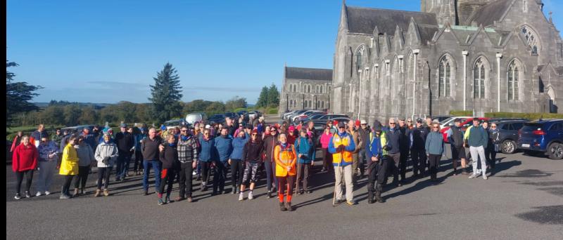 Over 120 people took part in scenic hike in aid of St Declan's Way 