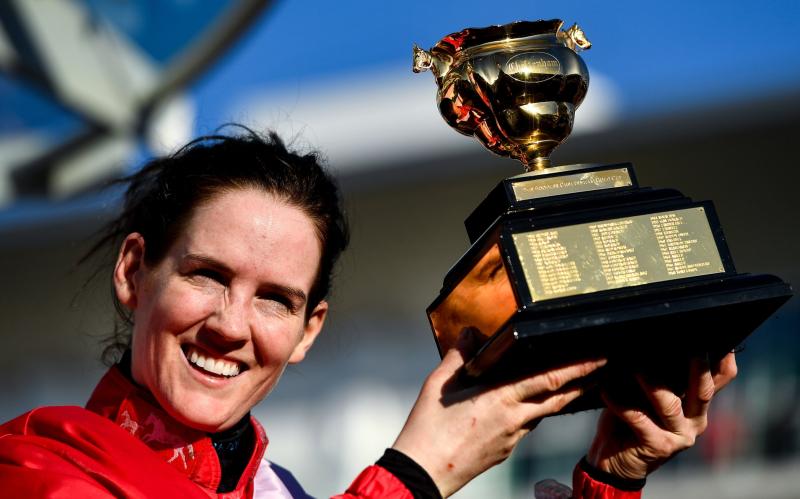 Tipperary jockey Rachael Blackmore is honoured after another memorable year