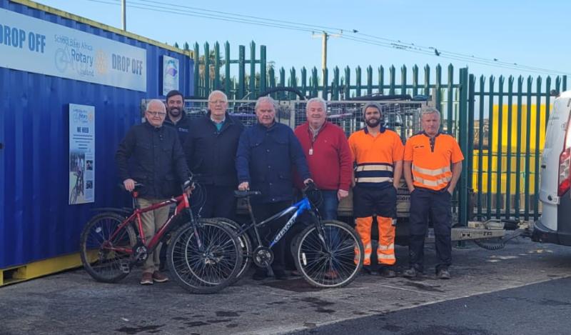 Donations of old bicycles in Tipperary help African children to make journey to school