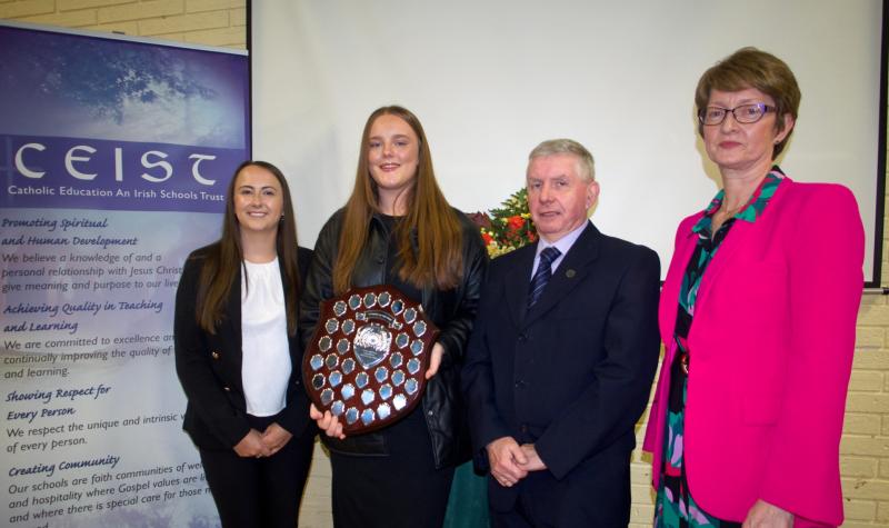 Inspiring past pupil addresses Scoil Mhuire Secondary School awards night in Carrick-on-Suir