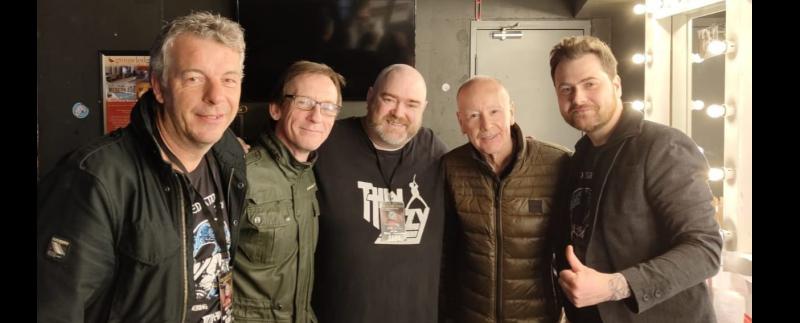 The Boys are Back in Town for a Thin Lizzy tribute gig 