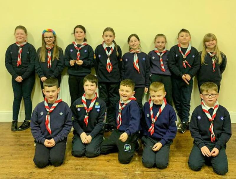 Tipperary Commissioner, Niamh Fenton, attends Cahir Investiture Night for  for Cubs and Scouts 