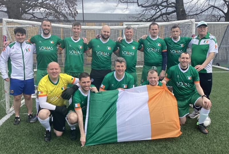 Silver lining and medals for Tipperary players on  Transplant Ireland soccer team