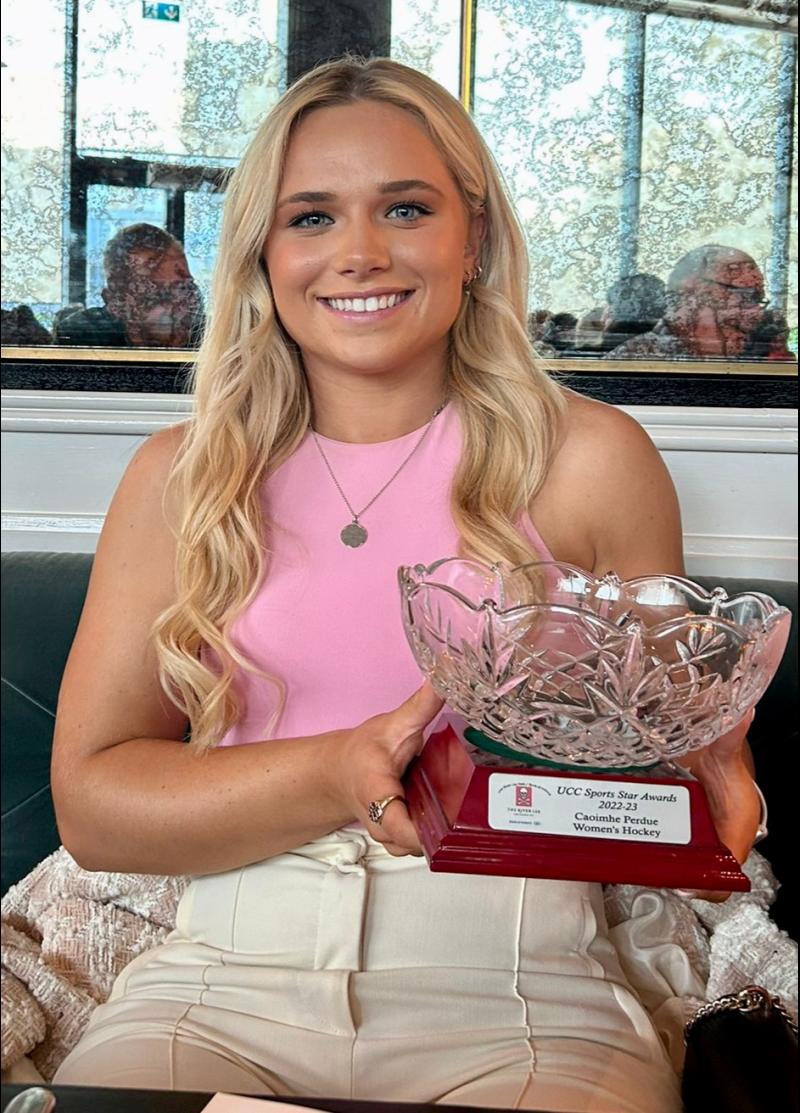 Tipperary hockey international honoured with UCC Sports Award