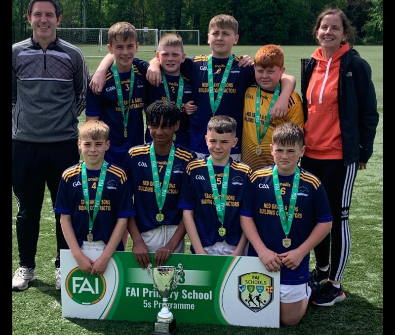 Tipperary primary school are soccer champions of Munster - next stop Aviva Stadium