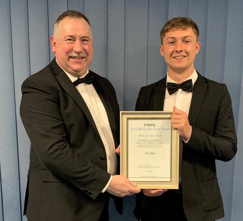 Tipperary violinist wins Youth Orchestra Member of the Year award