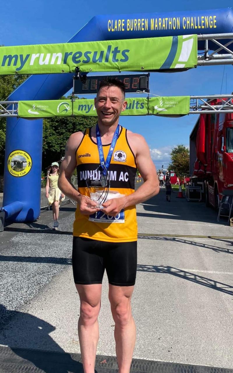 Great win for Tipperary athlete in hot Burren half-marathon