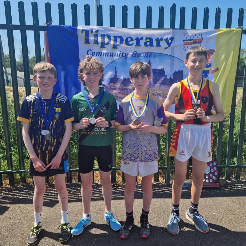 Who won all the Field Events at Tipperary Community Games County Finals?