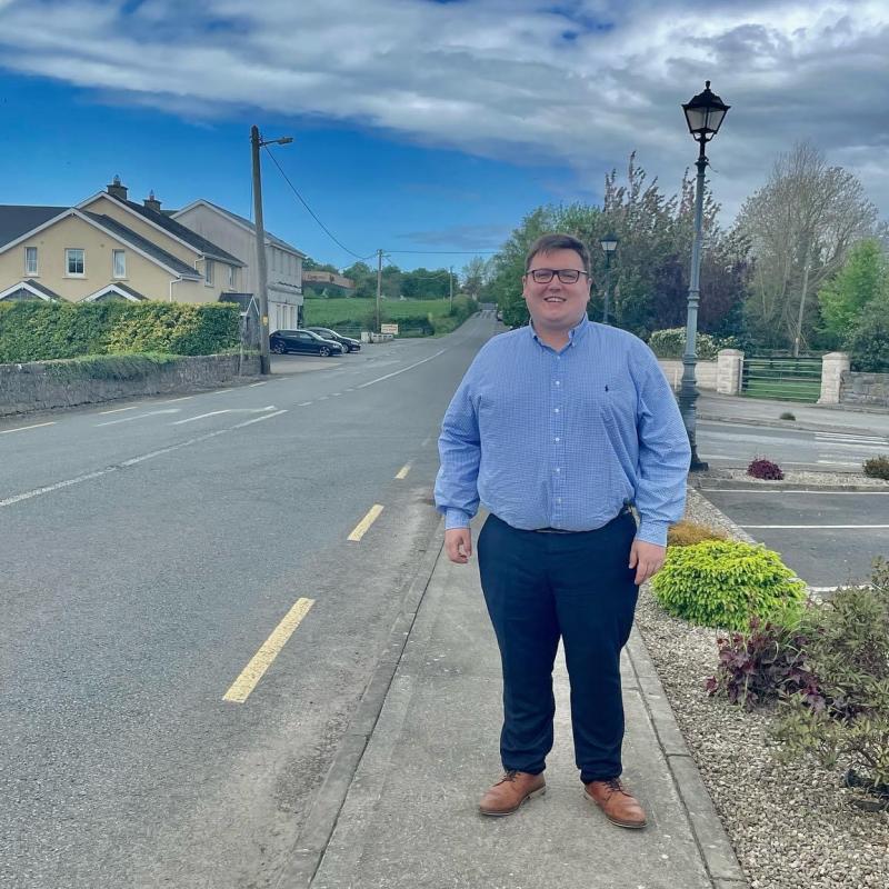 Footpath improvement and traffic calming works  proposed for  busy west Tipperary village
