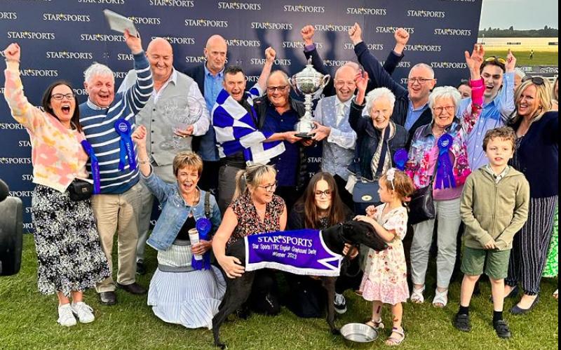 Yet another English Derby winner for Tipperary’s  ‘Golden’ greyhound trainer