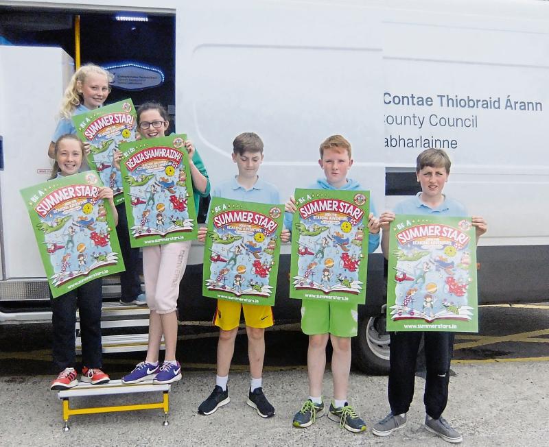 Tipperary County Council's Children’s Summer Book Bus rolls into Fethard and Clogheen