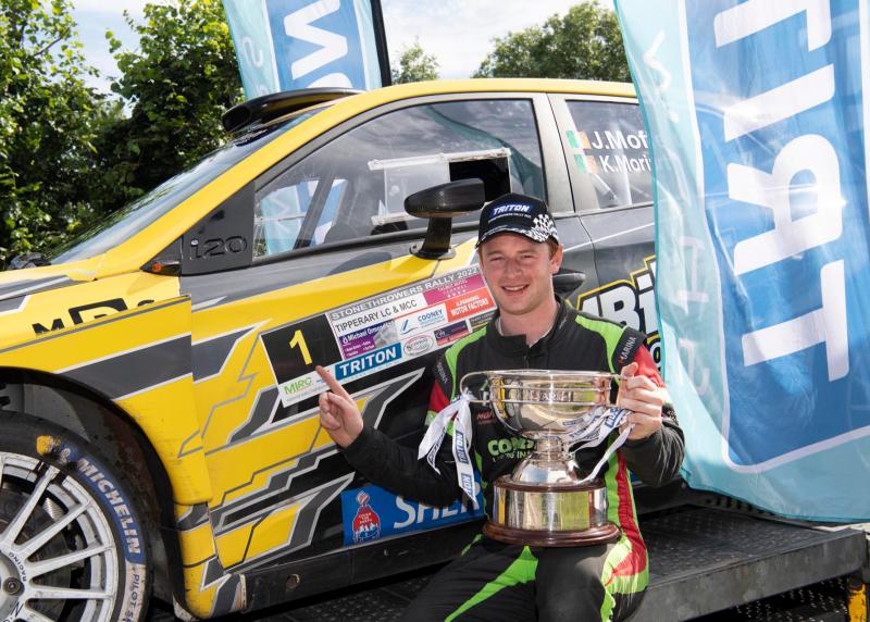 Moffett wraps up national rally title with win in Tipperary Stonethrowers' Rally