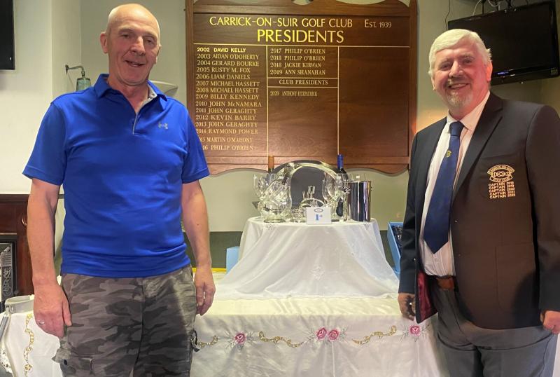 Christy Power wins Captain's Prize at Carrick-on-Suir Golf Club