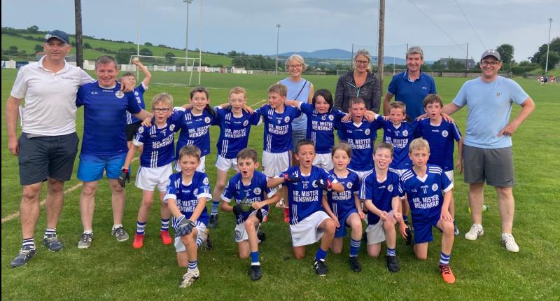 The  young footballers of New Inn are on the rise in Tipperary