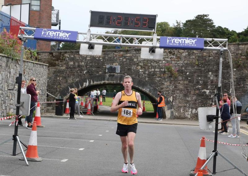 Martin Keane in Dundrum's top finisher in Boston Scientific Half Marathon