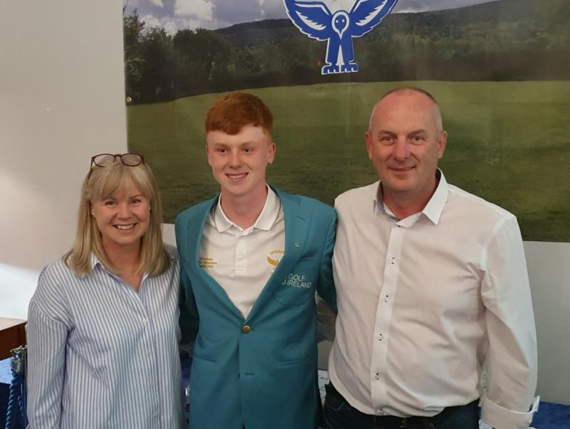  It’s been a super summer for Tipperary's rising star of golf
