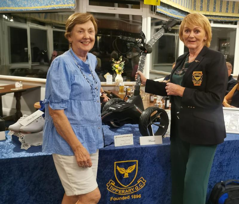 Ann does the double at Tipperary golf club - Captain's and President's in one year