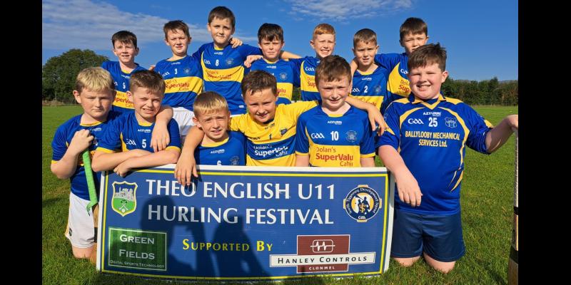 Lovely hurling - Represented the parish with pride in Tipperary's Theo English Tournament