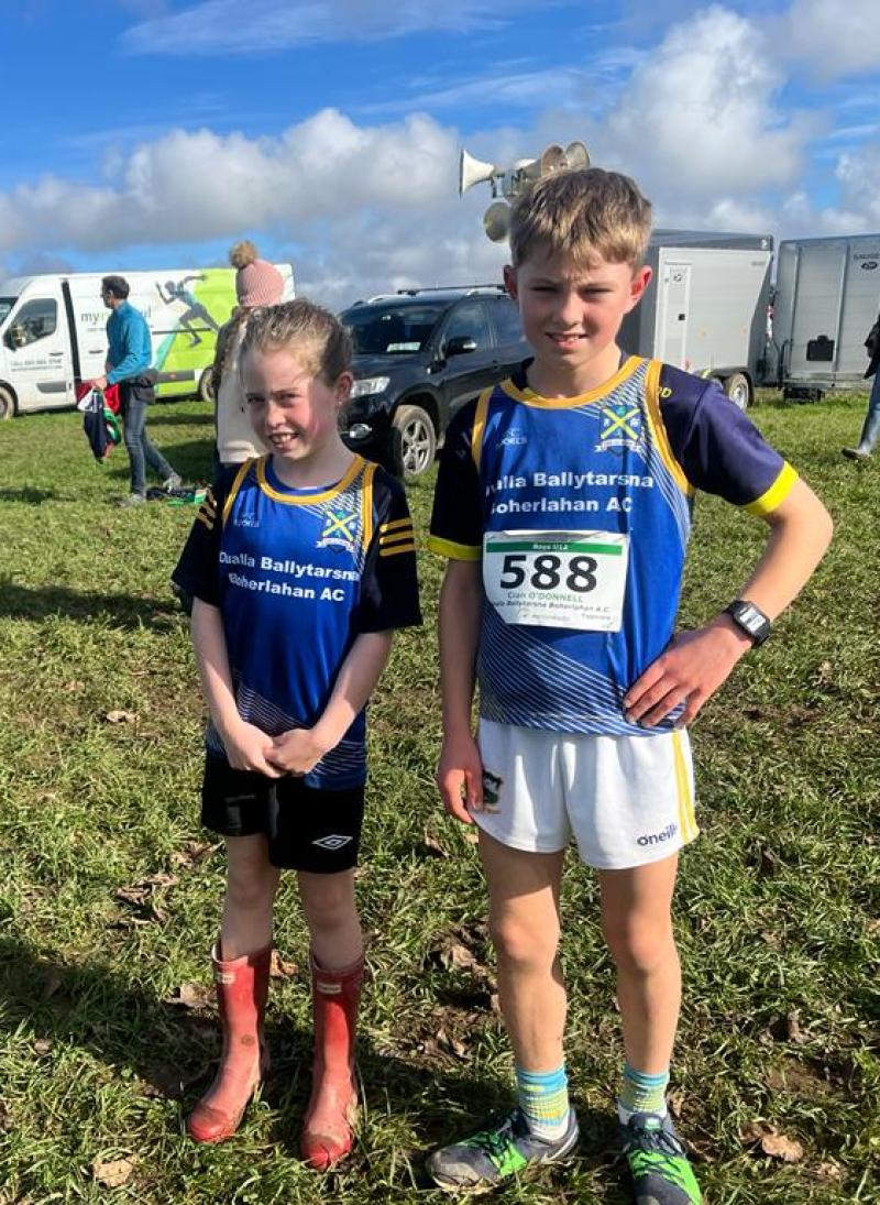 It wasn't for the faint-hearted but young Tipperary athletes excelled in Cooraclare