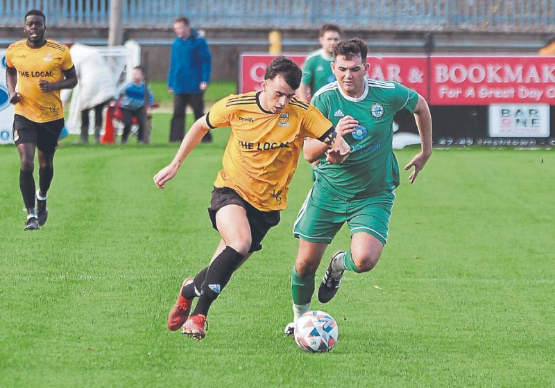 Tipperary Soccer: Rhys O'Regan stars as Saints march on at Cahir Park