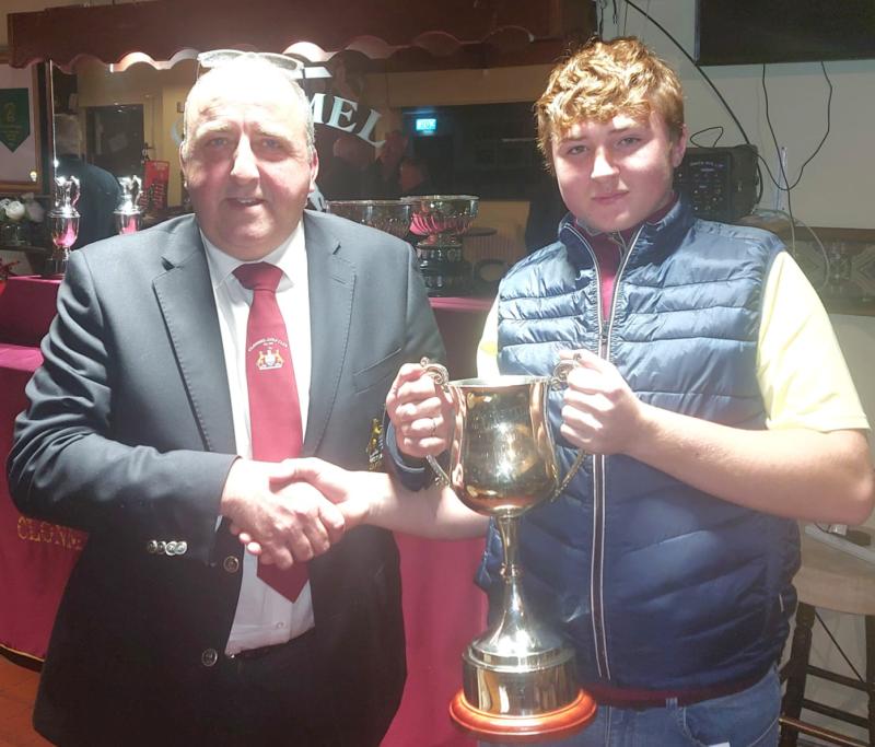 Tipperary sportsman with bright future - Joe Hawkins Golfer of the Year at Clonmel
