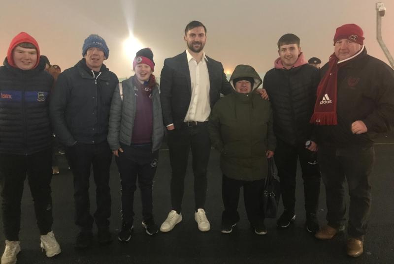 Tipperary village turn up in numbers at Thomond Park to shout on their hero against Toulouse