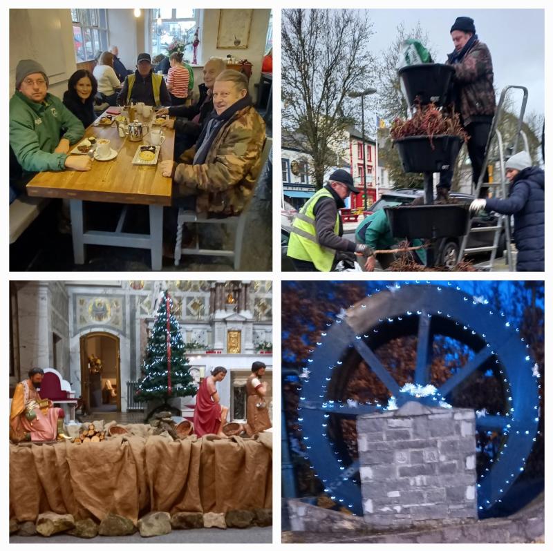 A Tipperary Tidy Town group giving Christmas cheer and lighting to many. Well done Cashel!