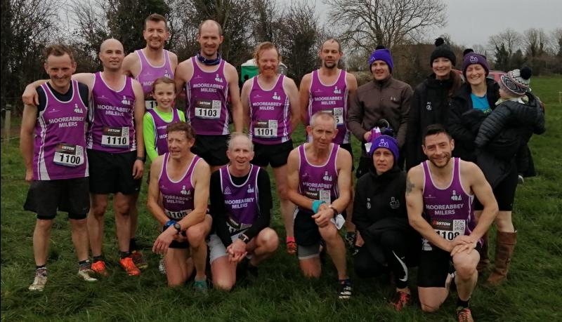 Back to back Tipperary senior cross country men’s titles for Mooreabbey Milers AC