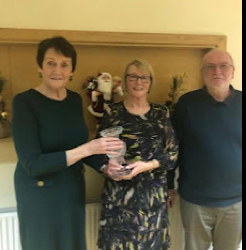 Leahy Cup Bridge success in Tipperary for Mary Moroney