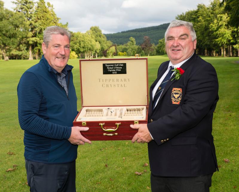 Mike McCarthy held his nerve to win Tipperary  Golf Club Captain's Prize