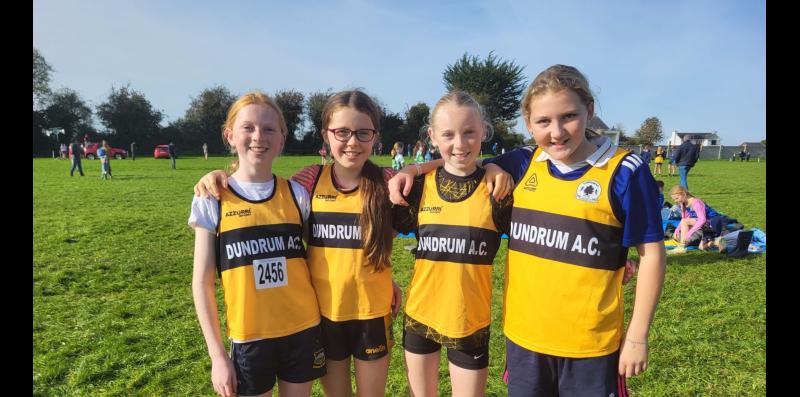 Good day for Dundrum AC at Tipperary Juvenile Cross Country Relay Championships