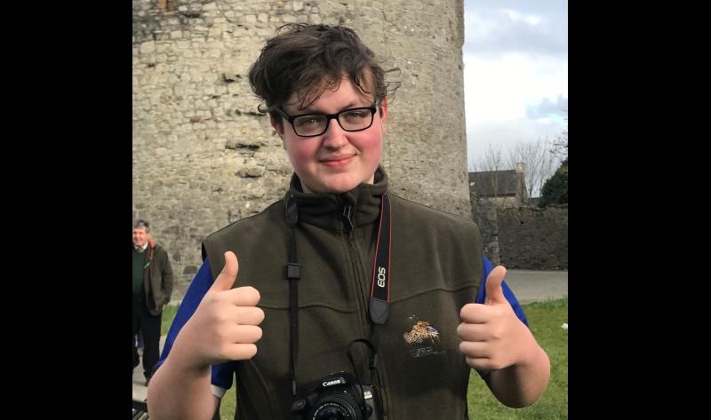 All eyes are on Nenagh filmmaker -  sixteen-year-old Jake Mitchell