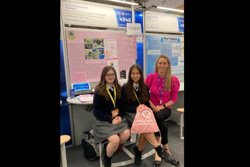 Coláiste Mhuire students examine period poverty