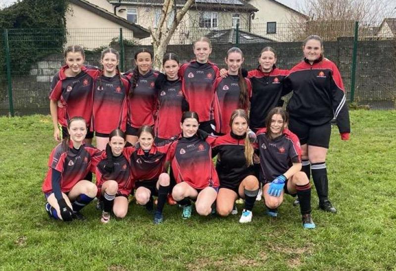 There were wins and losses for this Tipperary first-year girl's soccer team, but no shortage of talent