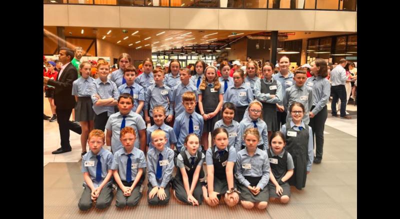 Drom National School students excel at Dream Space showcase in Dublin recently
