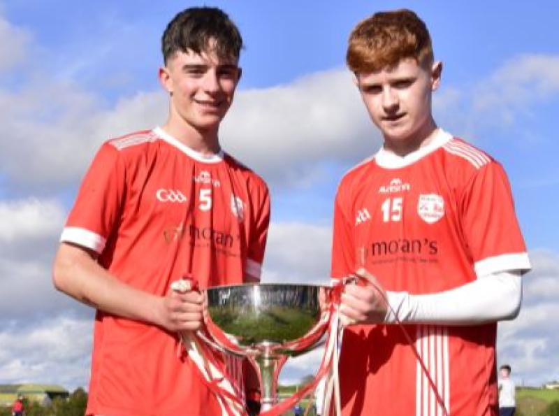 Durlas Óg made it three U15A county titles in a row with a convincing win over St Marys