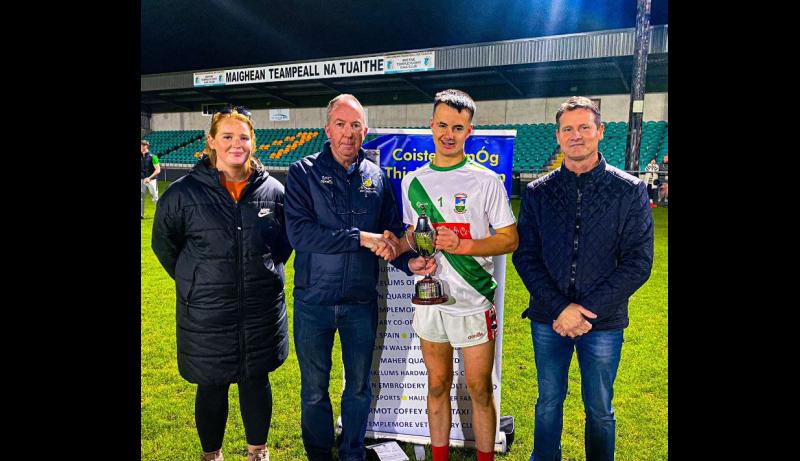 Gortnahoe Glengoole continue recent underage success with U15B title their latest accolade
