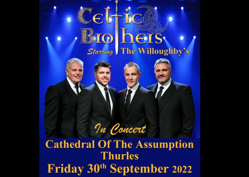 Celtic Brothers all set to help Raise the Roof of Thurles Cathedral