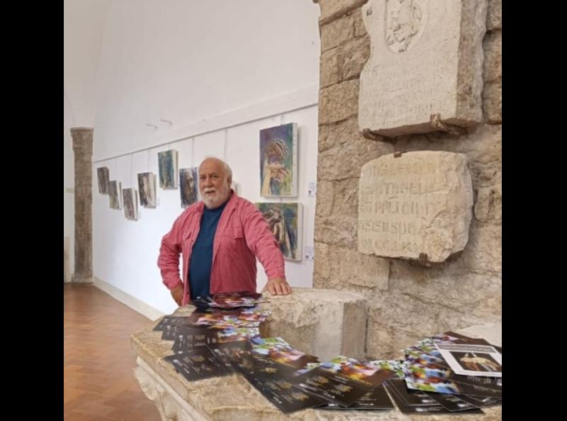 Award-winning Tipperary artist John Keating exhibits his art in Italy