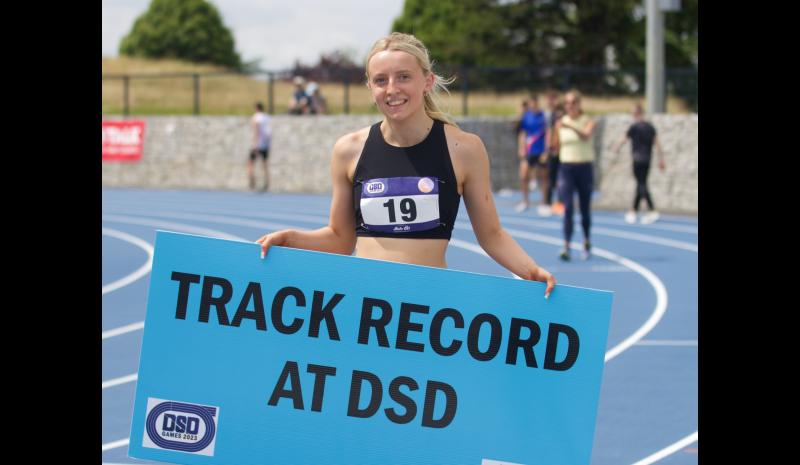 Sprint double for Tipperary's Katie Bergin at DSD Games in Dublin