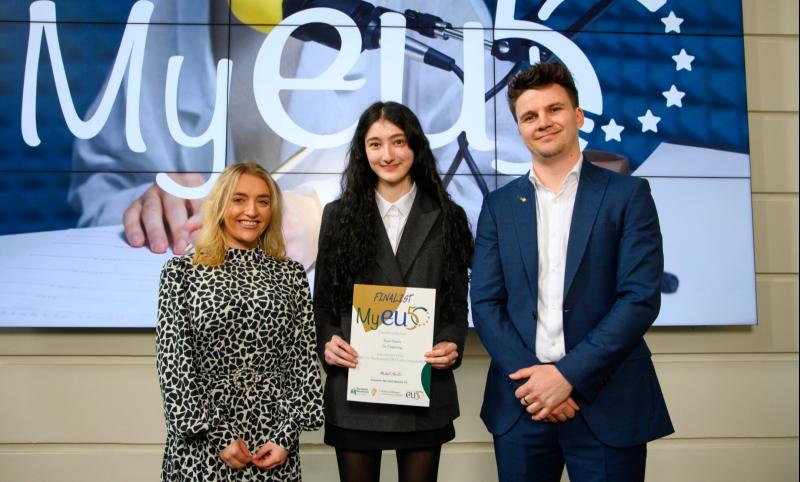 Tipperary student among EU competition finalists honoured at UCC ceremony attended by Tánaiste 