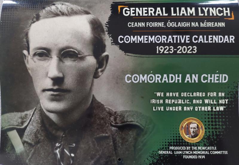 Huge Easter Weekend commemoration planned for Newcastle to mark Liam Lynch Centenary