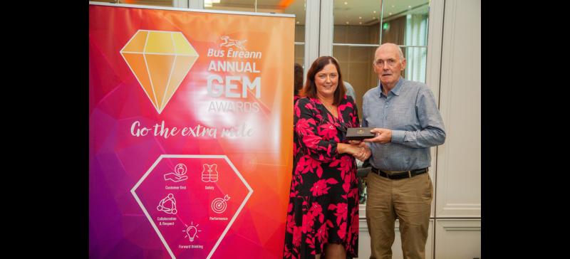 Thurles man recognised as School Bus Driver of the Year at annual GEM awards