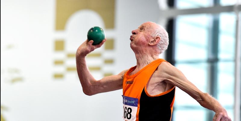 Tipperary's Pat Naughton will compete in Over 90 age category at athletics championships