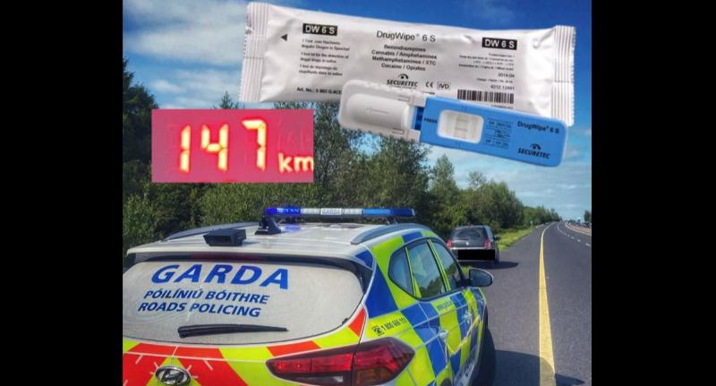 Ten cars detected speeding over 110km an hour in Newbridge